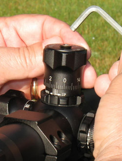 Zeroing a Target Knob Scope